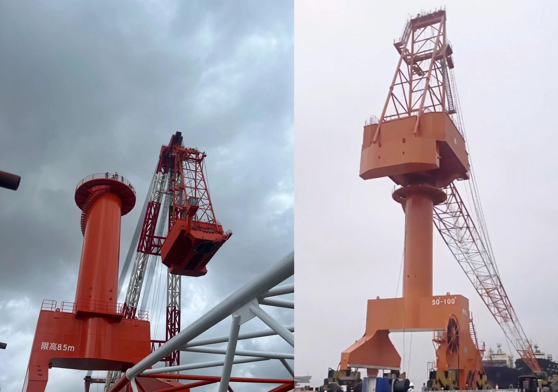 南通中遠(yuǎn)門(mén)座起重機(jī)圖